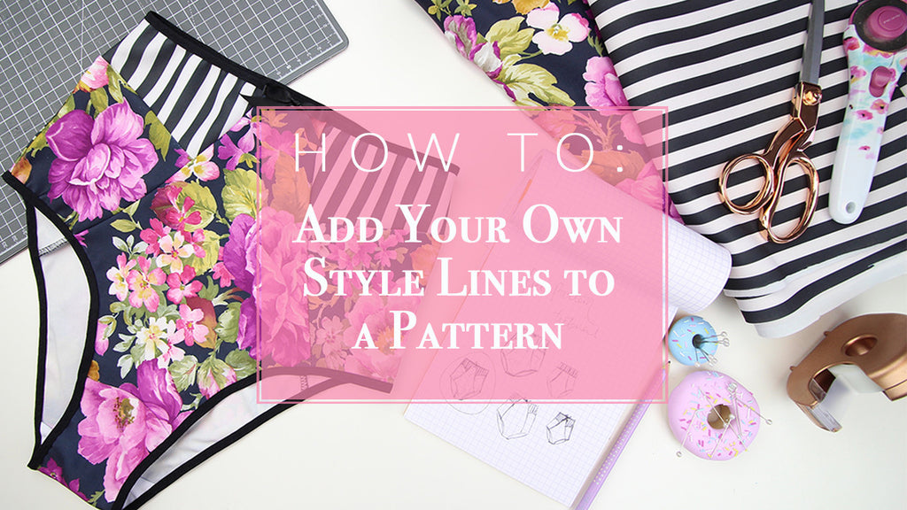 FREE Pattern & Adding Style Lines Tutorial – evielaluve