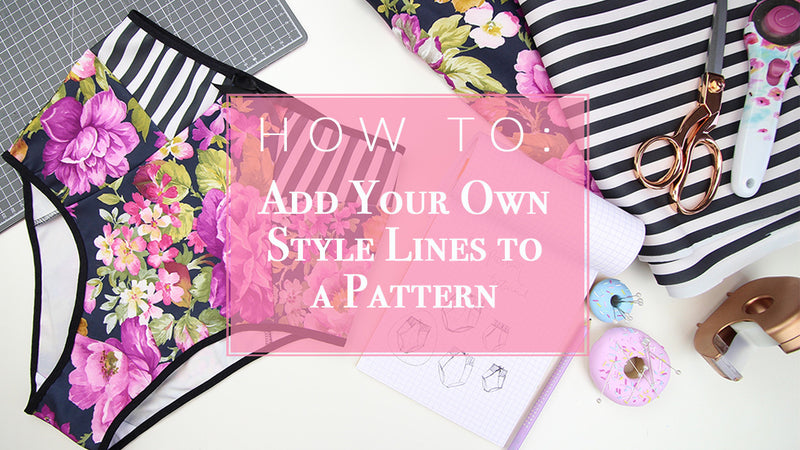 FREE Pattern & Adding Style Lines Tutorial